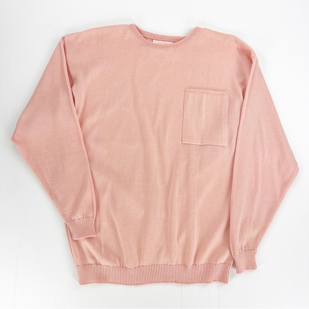 Country Sophisticates Pendleton Long Sleeve Cotton Sweater Top